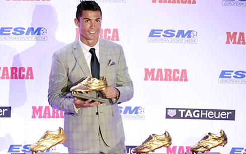 Ronaldo lần thứ 4 giành Chiếc giày vàng châu Âu - Báo Khánh Hòa điện tử